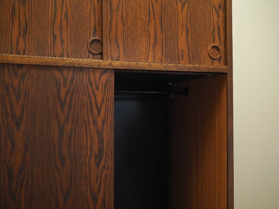 Image 1 of Oak wardrobe, Danish design, 1970s, manufactured by Tage Mogensen
