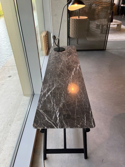 Flexform Sidetable Giano – bijzettafels, Marble, Wood