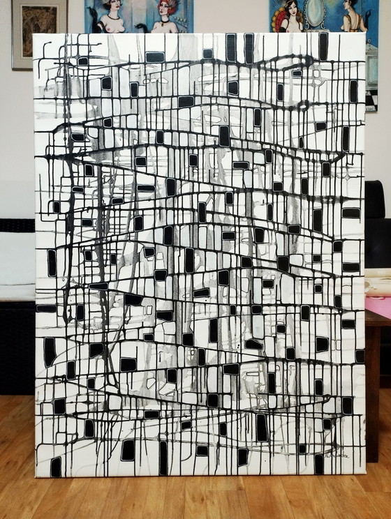 Image 1 of Natia Antadze Abstract Composition XXL