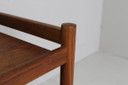 carrello di servizio vintage - legno, anni '60
