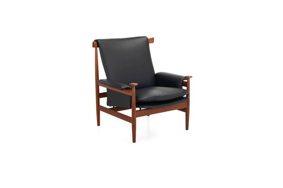 Bwana Lounge Chair and ottoman by Finn Juhl for France & Son, Denmark, 1960s – Armchairs, Leather, Design (photo 4 of 19)