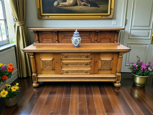 Mid century klassieke buffetkast, Nederland 1950s