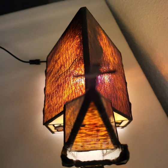 Lampada da tavolo Chiesa, Tyffany, Honsel Leuchten Germania – Lampade da tavolo, Vetro (photo 6 of 10)