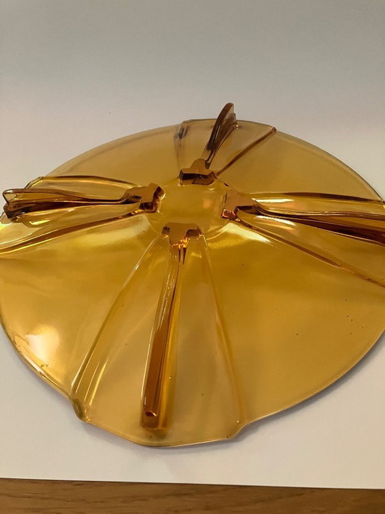 Image 1 of Große Schale im Art-Deco-Stil, Hermanova-Hütte, ca. 1930