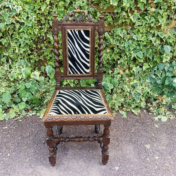 Antique carved wooden chair – Dining chairs (photo 6 of 8)