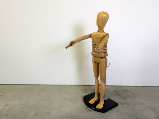 Life size artistic child sized lay figure, 1980s