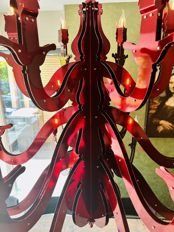 Image 1 of Lampadario barocco Nightwatch XL di marca van Egmond edizione speciale!