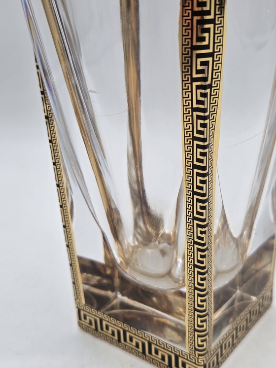 Image 1 of Vaso in cristallo a parete spessa "Medusa