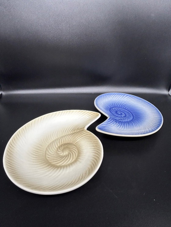 Image 1 of assiettes coquillage