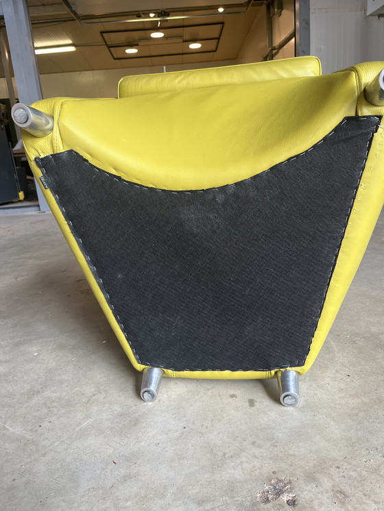 Image 1 of 2x Leolux Dolcinea Sessel - Grünes Leder