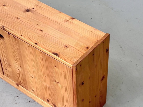 Buffet vintage en pin, années 1970 – Buffet bas, Wood (photo 10 of 15)
