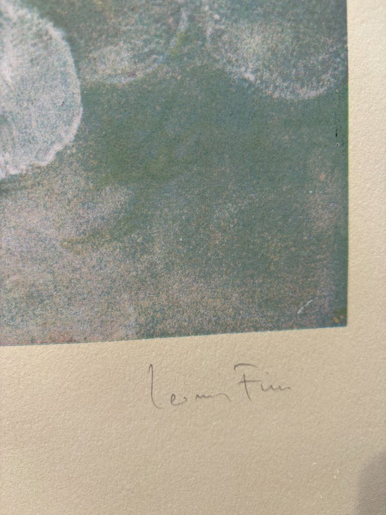 Zeefdruk van Leonor Fini uit de jaren 70, portret van een fronsende vrouw. – Litho's & Zeefdrukken, Paper (photo 10 of 10)