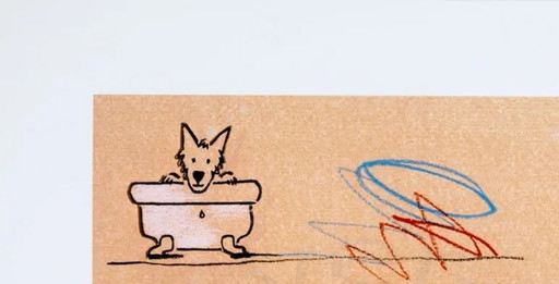 Schlote, Wilhelm - Dogs - signed by hand - Giclee