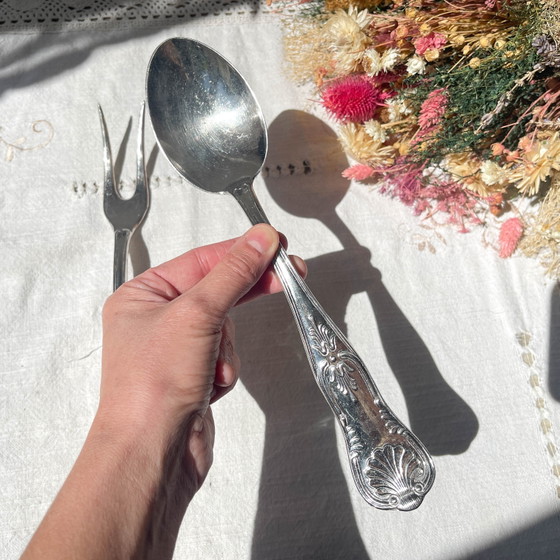 Utensili da portata vintage stile Rocaille – Accessori da tavola, Metal (photo 11 of 16)