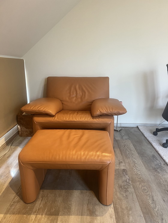 Image 1 of Conjunto de diseño Jori de dos plazas, 1 plaza y puf