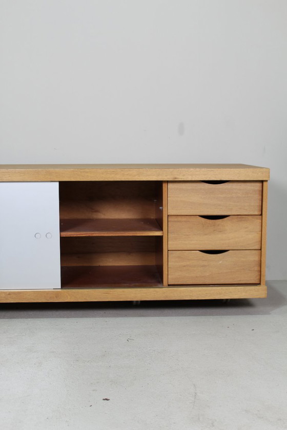 Image 1 of meuble flottant gris vintage