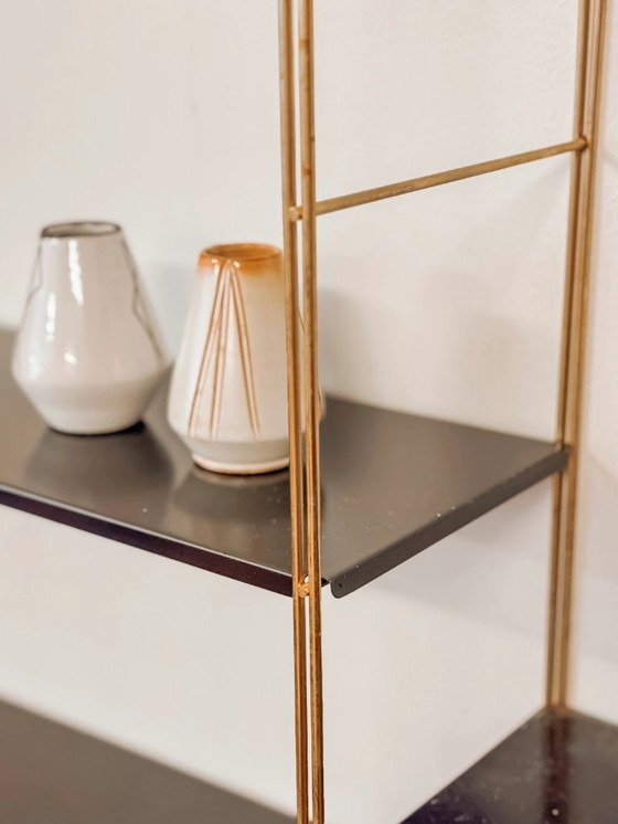 Image 1 of Étagère murale modulaire vintage String, provenant de France, années 1960