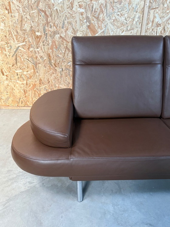 Image 1 of Sitting Vision canapé en cuir marron