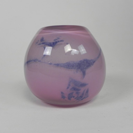 Vase vintage à parois épaisses, probablement Severin Brorby, années 70
