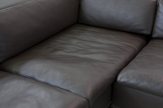 Jori Shiva leren hoeksalon – Jean-Pierre Audebert – Hoekbanken, Leather, Metal (photo 11 of 13)