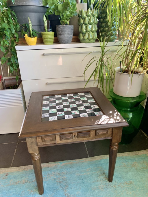 Weiqi schaaktafel in Ming-stijl uit het midden van de 20e eeuw, Chinese dynastie – bijzettafels, Wood (photo 2 of 9)