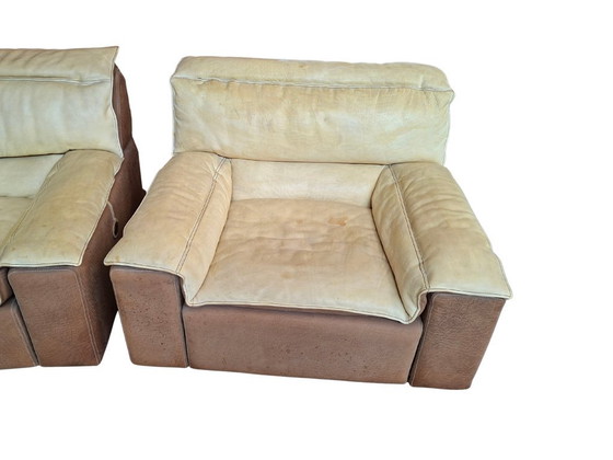 Image 1 of Icónico sofá modular + sillón "Bogo" - Carlo Bartoli para Rossi di Albizzate (1970)