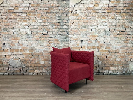 Naughtone Cloud Plain burgundy