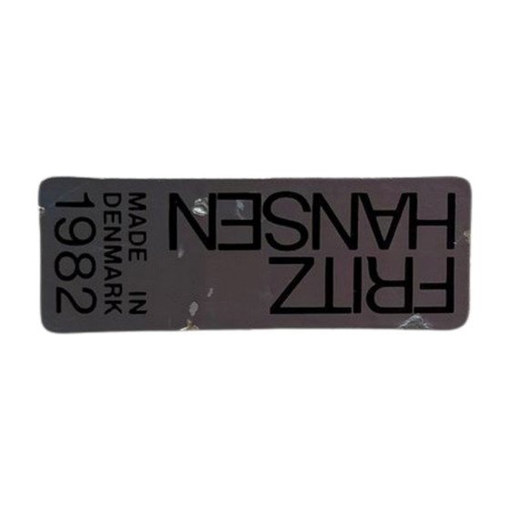 Image 1 of Fritz Hansen dining chair