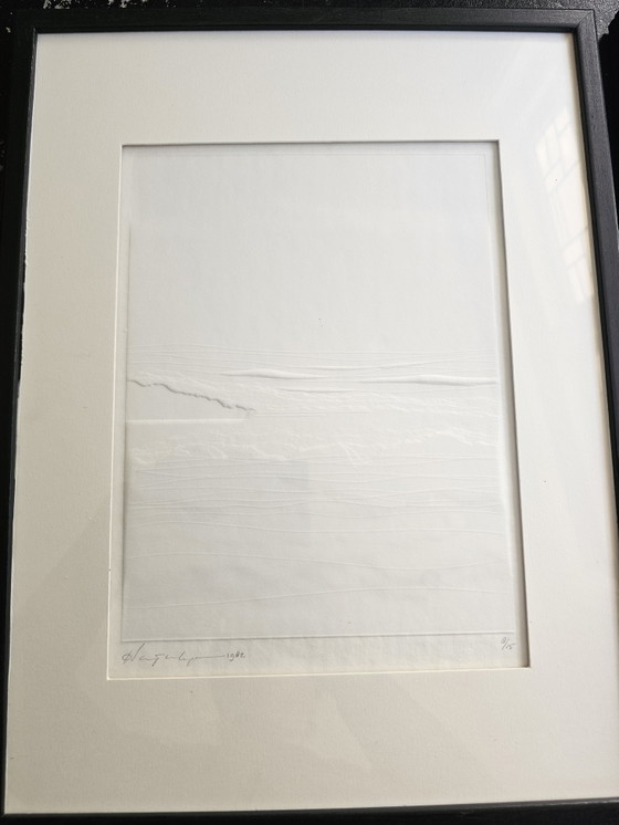 Image 1 of Zeldzaam Tweeluik ‘Landschap’ (1982) Harry van Kuyk 