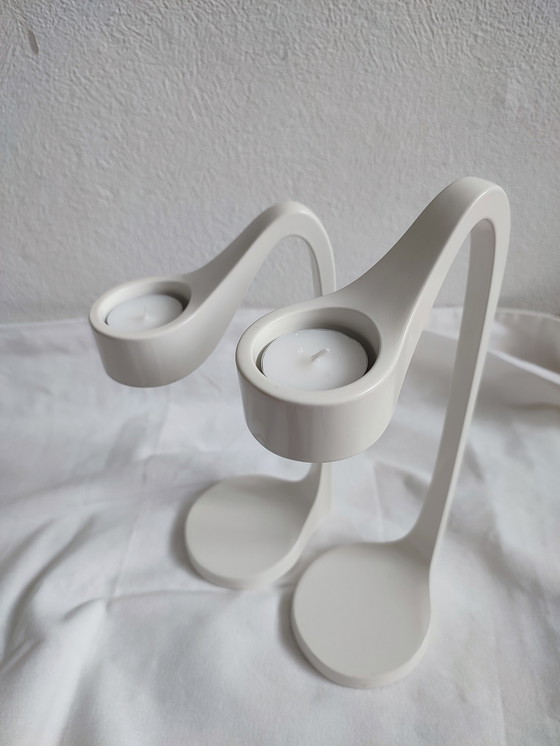Image 1 of 2er-Set Ikea PS Ellan Designer-Kerzenständer Teelichthalter