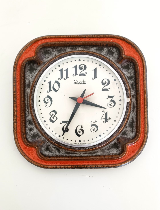 Image 1 of Reloj de cocina Fat Lava de Alemania Occidental