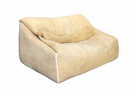 Image 1 of Vintage 2-seater "Plumy" sofa by Annie Hiéronimus for Cinna, 1980