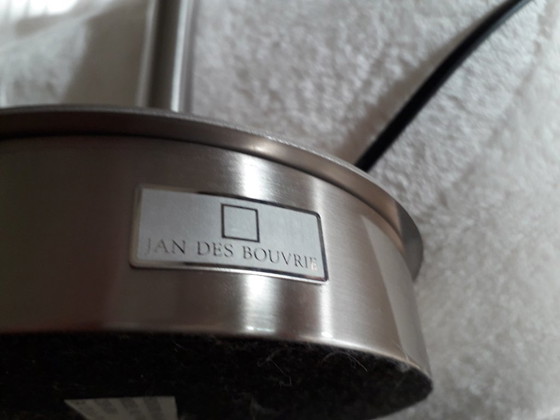 Image 1 of Jan des Bouvrie tafellamp zilverkleurig