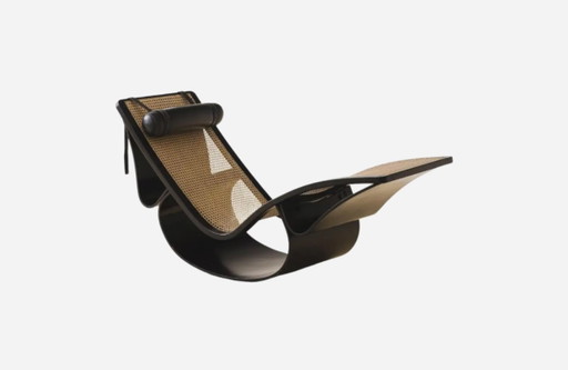 Chaise longue Rio Mid-Century Modern original de Oscar Niemeyer, 1978