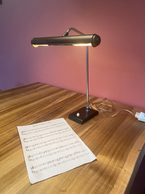 Lampe de piano HECA Edam par H.Th.J.A. Busquet | Design Mid-Century Néerlandais | Années 1950 – Metal (photo 17 of 19)