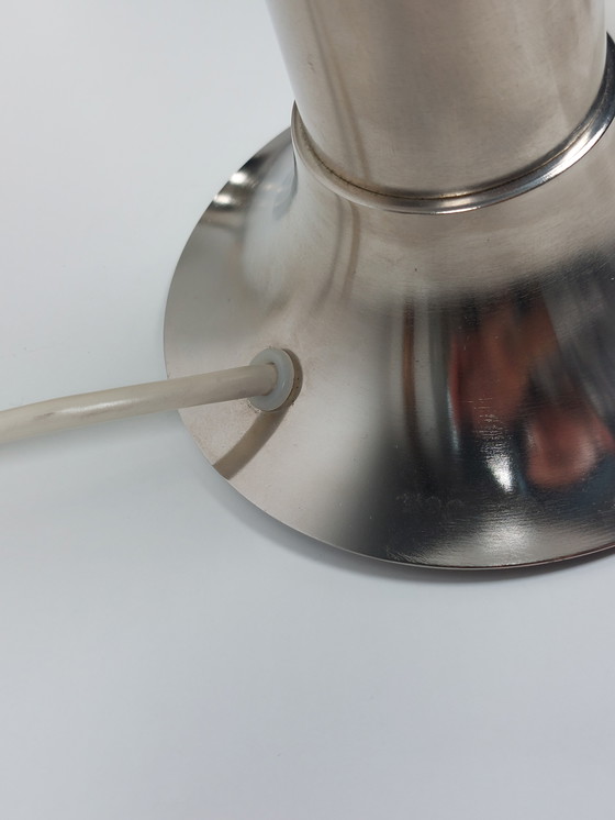 Image 1 of Vintage tafellampen DDR Space Age chromen bedlampjes