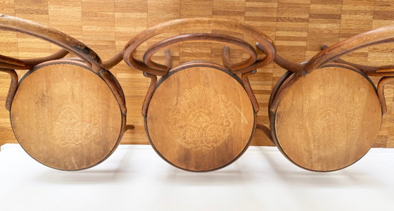 3 sedie vintage Thonet Café n. 14 – Sedie da pranzo, Wood (photo 4 of 10)