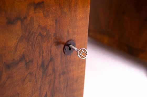 Image 1 of Art Deco desk, Poland, circa 1940.