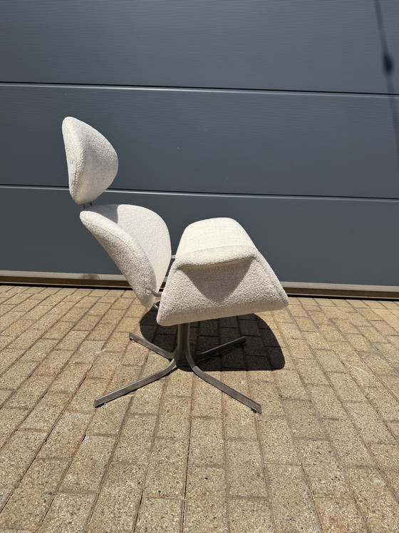 Image 1 of Artifort Big Tulip 1st edition Pierre Paulin in Beige/écru Bouclé 10/10!
