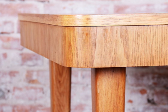 Extendable Art Deco Dining Table, by Jindřich Halabala, UP Závody, Czech, 1940s – Wood (photo 18 of 21)