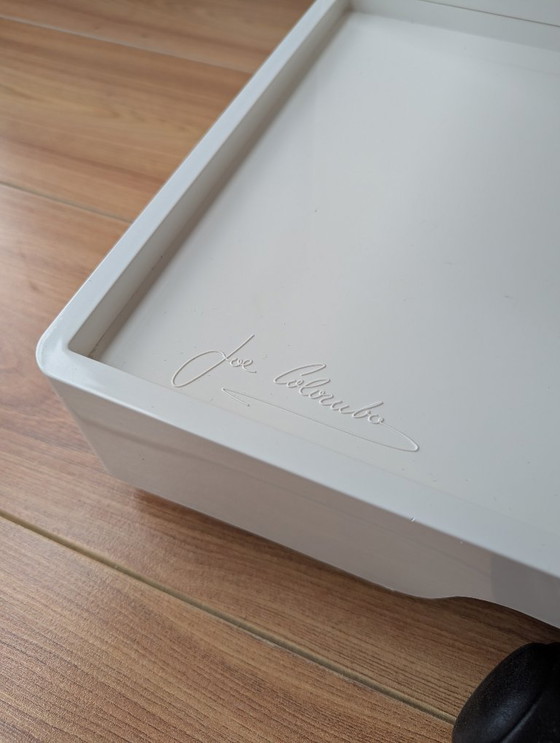 Image 1 of B-Line “Boby Trolley” – 3/3 drawers – Joe Colombo (White, Italy)