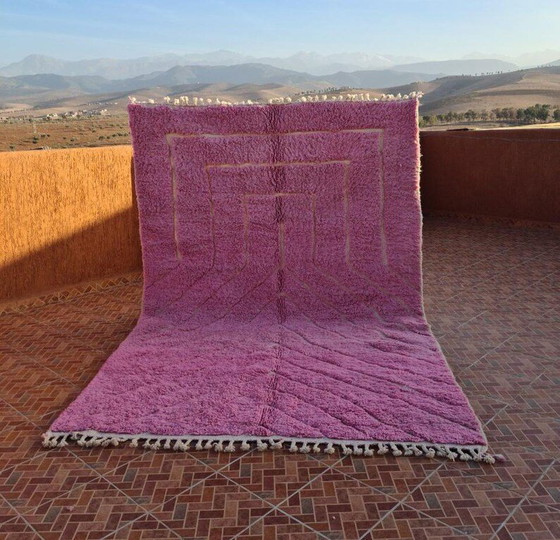 Prachtig roze wollen vloerkleed 200/250 cm – Vloerkleden en tapijten, Wool (photo 6 of 6)