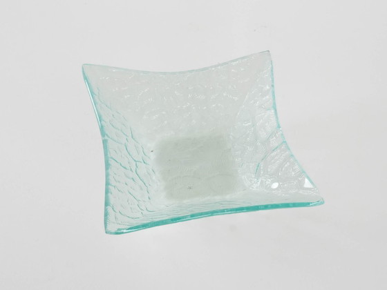 Image 1 of Glazen schaal, Deens ontwerp, jaren 70, vervaardigd in Denemarken.