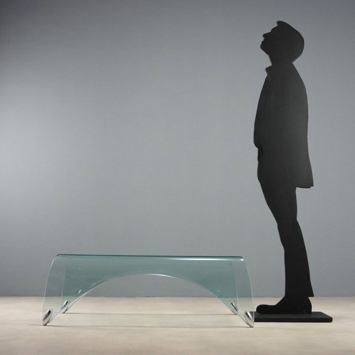 'Genio' coffee table by Massimo Iosa Ghini for Fiam – Fiam Italia, bijzettafels, Glass (photo 2 of 8)