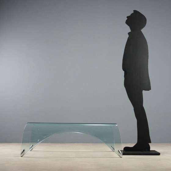 'Genio' coffee table by Massimo Iosa Ghini for Fiam – Fiam Italia, Side tables, Glass (photo 2 of 8)
