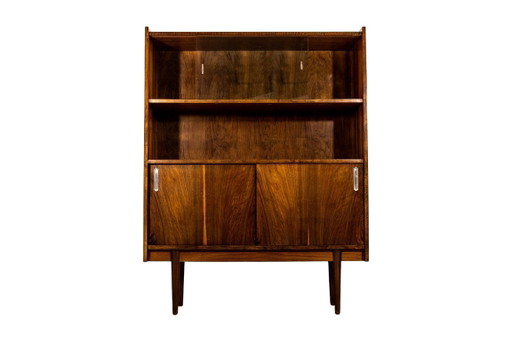 Vintage vitrinekast van BFM, Polen, jaren 1960 – vitrinekasten, Glass