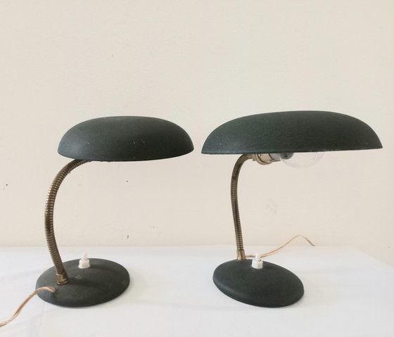 Image 1 of Pair of 1960s Italian-made lampshades