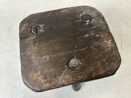 Image 1 of Vintage brutalist stool