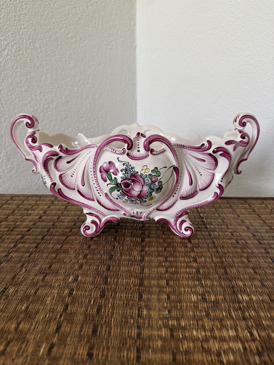 Image 1 of Jardinière Faïence Desvres Ancienne