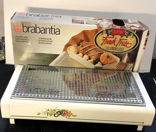 Brabantia calientaplatos / rechaud vintage nuevo en caja con apagallamas